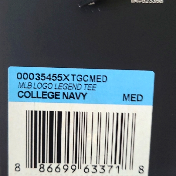 Brand New Nike MLB Detroit Tiger Woodmark Navy T-Shirt Mens Size Medium - Picture 3 of 7